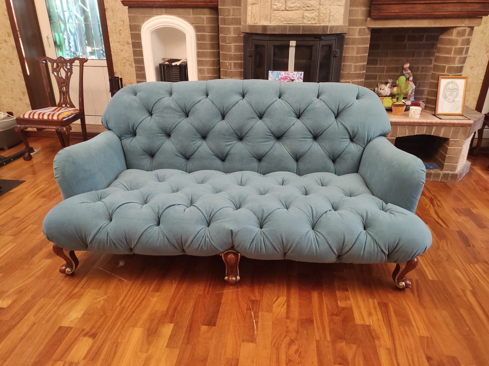 Перетяжка дивана. Таганский район 